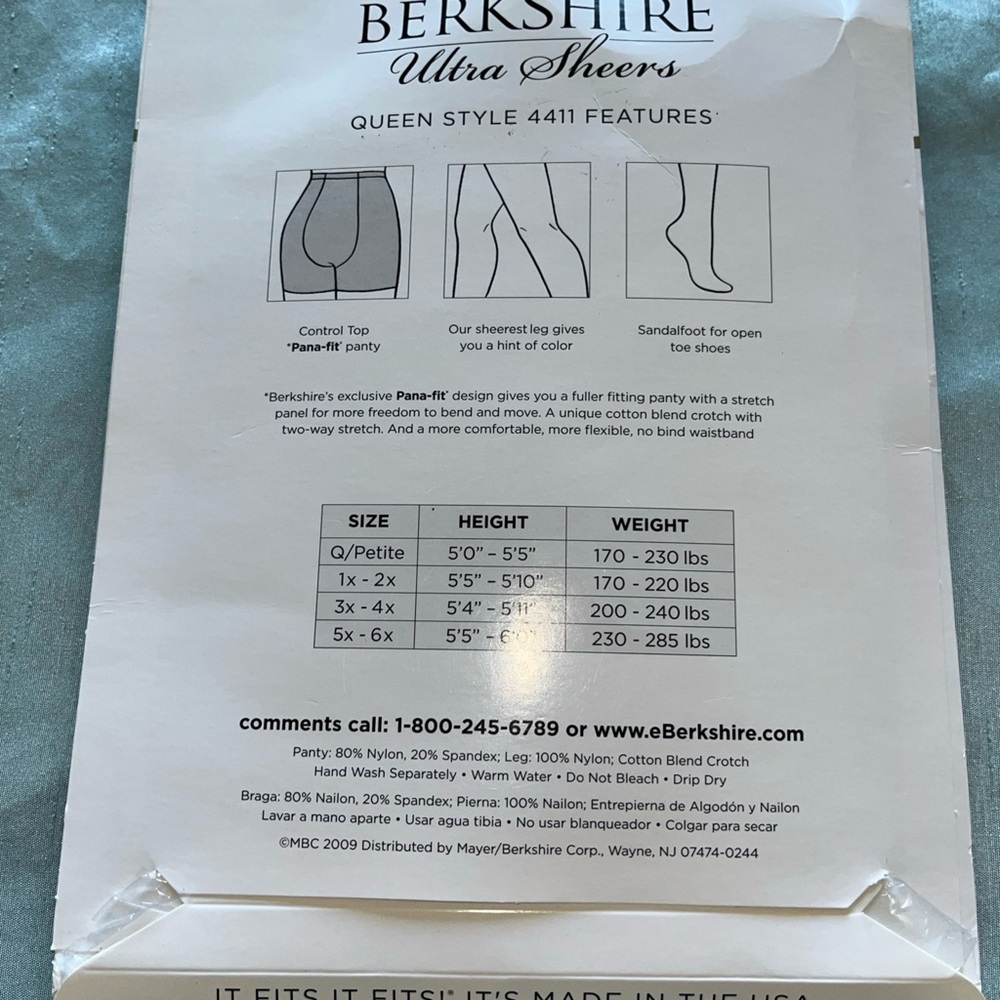 Berkshire Ultra Sheers Women's Pantyhose Beige - Picture 2 of 4